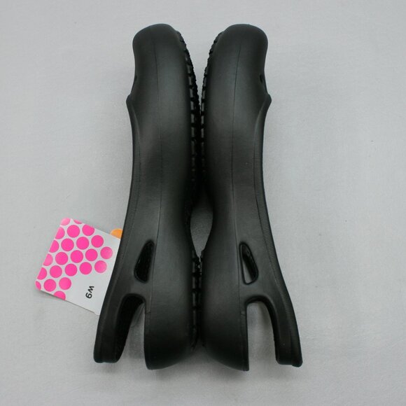 NEW Crocs Ladies 9 Relaxed Fit Malindi Black Flats Slip-on Ballet Loafers Shoes - Picture 9 of 9